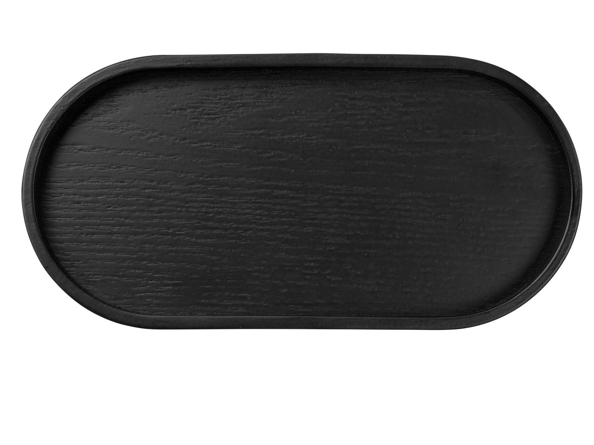 ASA Tablett WOOD 23x11 cm schwarz