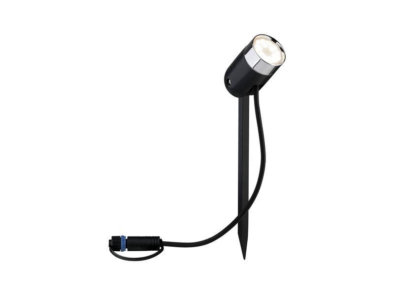 Paulmann Gartenleuchte Plug & Shine Pike 40° RGBW Basis, Zi Starterset für das steuerbare Plug & Shine System
