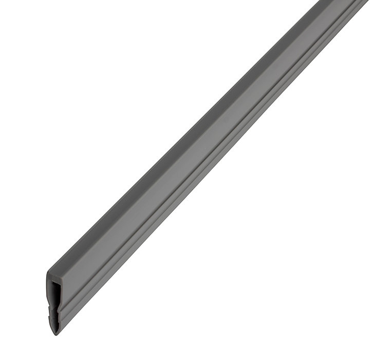 Profilé de dilatation intérieur Diall droit PVC gris lisse 8,5mmx250cm