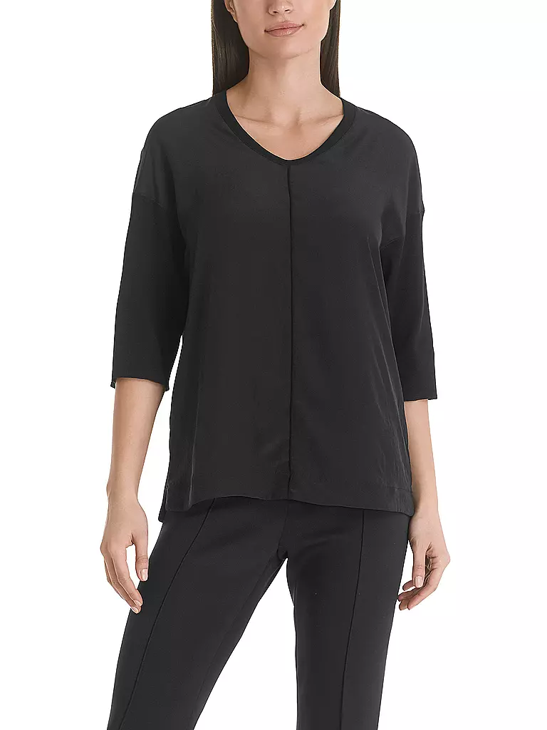 MARC CAIN Blusenshirt schwarz