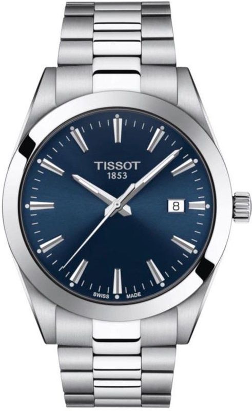 Tissot T Classic Gentleman horloge Zilverkleurig