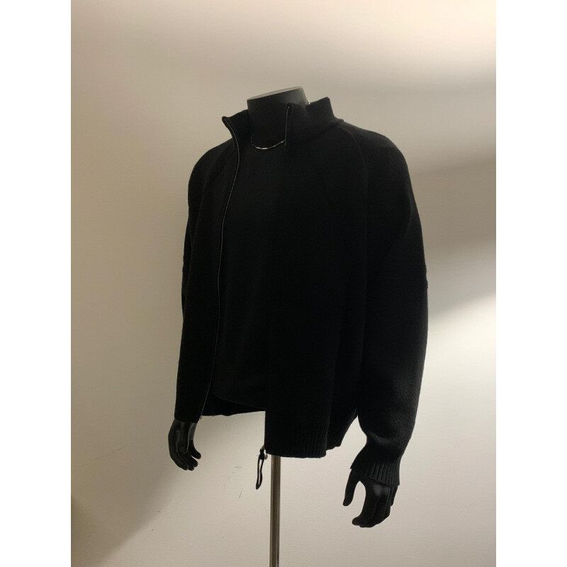 Kimeya - Effen vest met rits