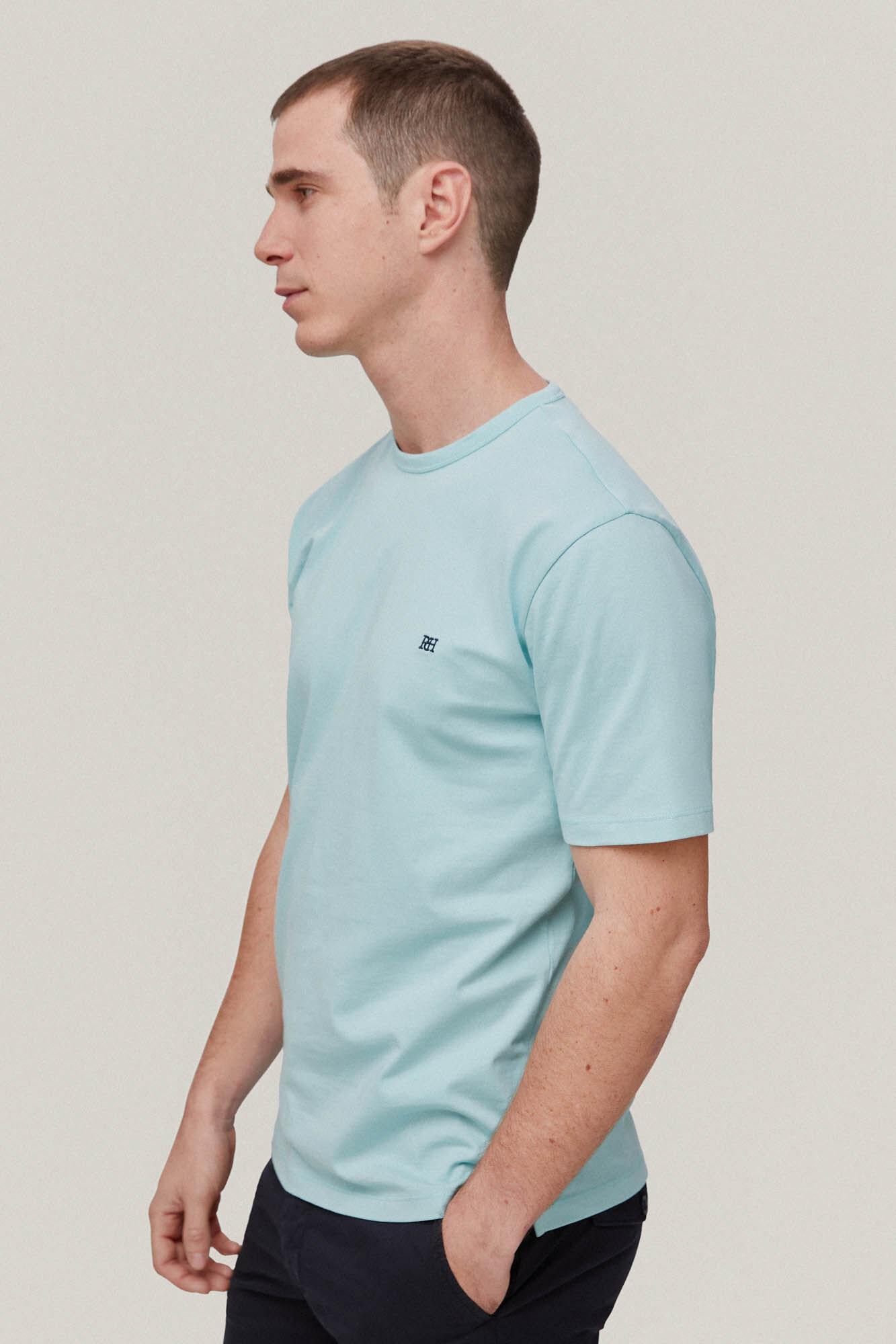 Camiseta básica - Azul