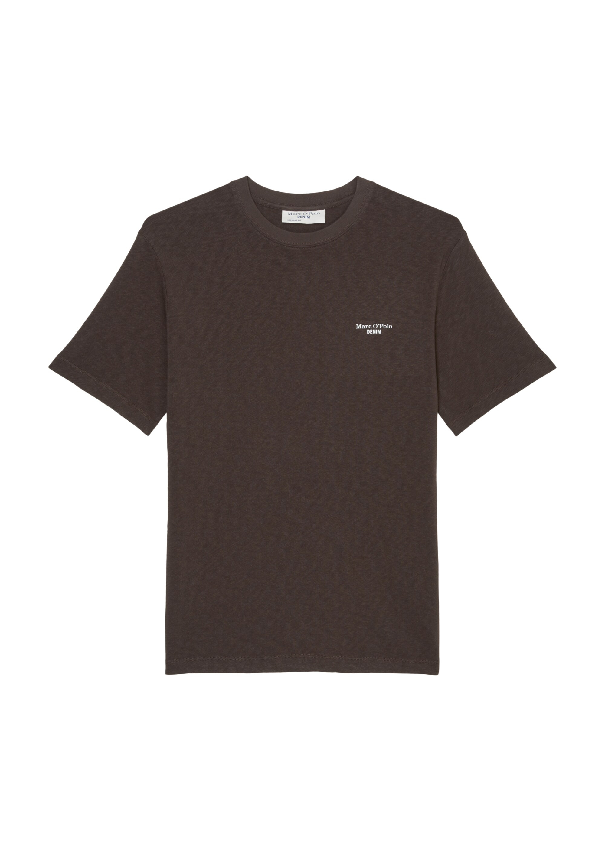 T-Shirt regular aus weichem Bio-Baumwoll-Slub-Garn