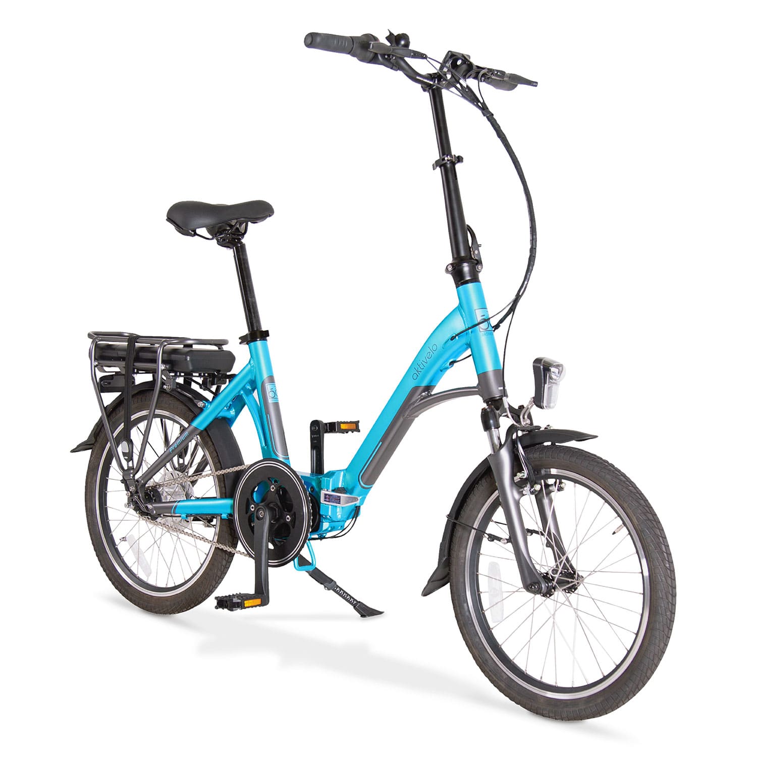 aktivelo Alu-Elektro-Faltrad »Komfort«, 20 Zoll Komfort