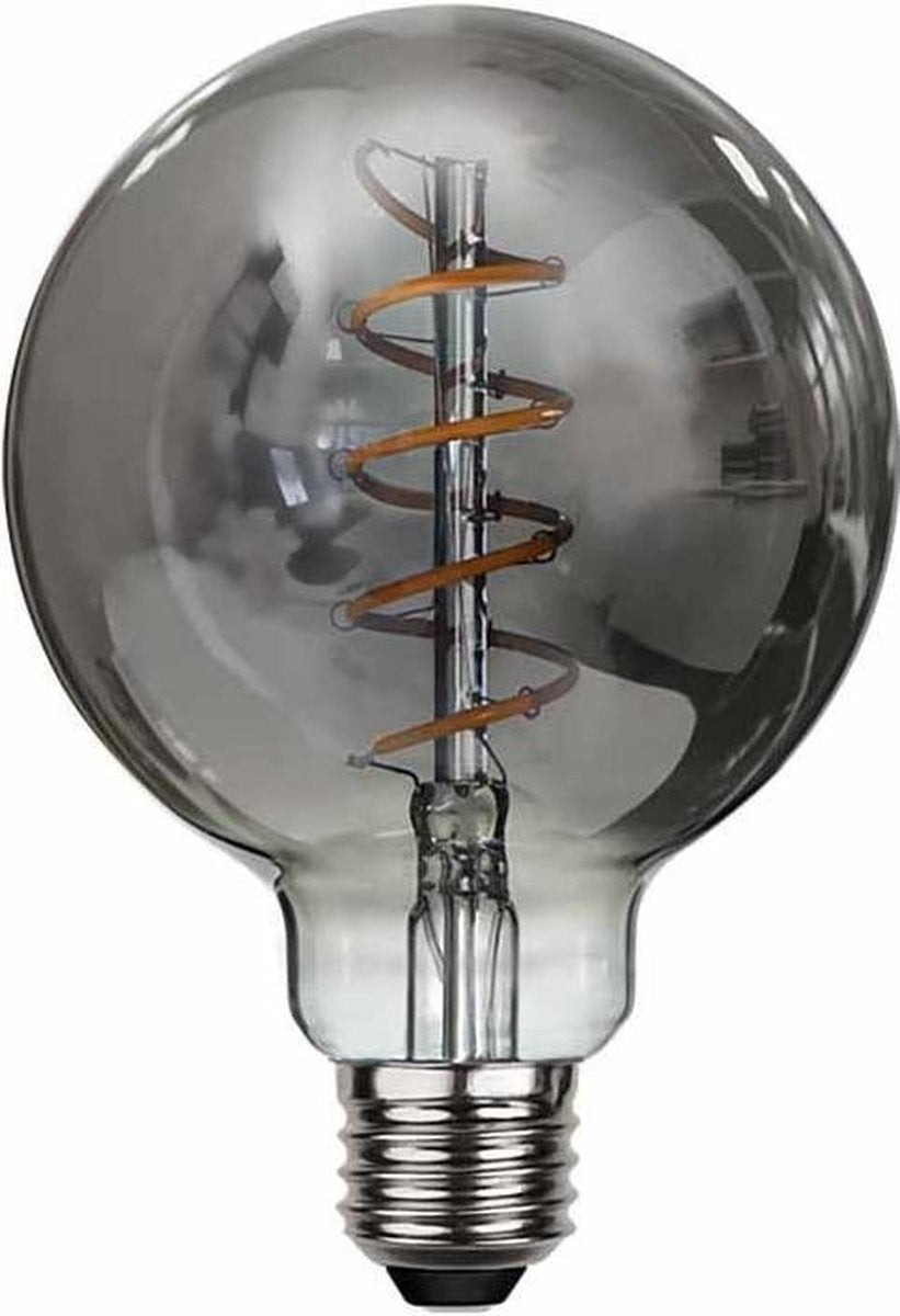 Highlight E27 4Watt Smoke Spiraal 95mm  Dimbaar