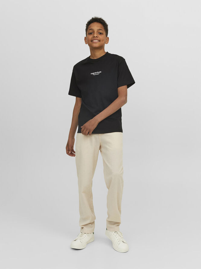 Jack & Jones JORVESTERBRO TEE SS CREW NECK NOOS Black/loose
