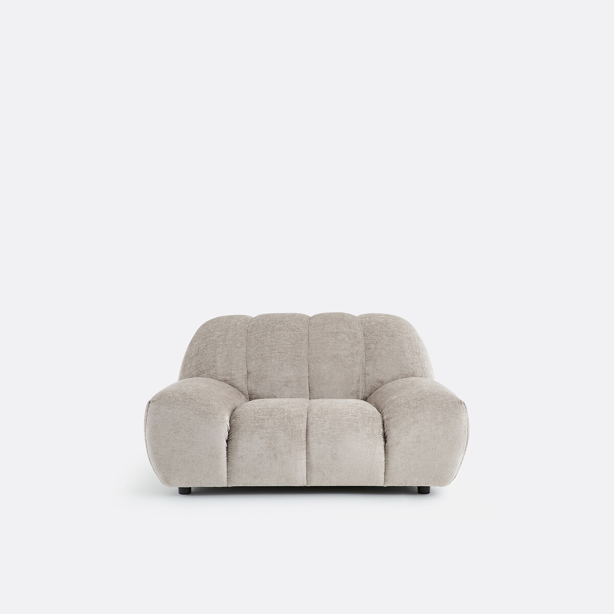LA REDOUTE INTERIORS<br>Poltrona XL, Dik Fluweel, Nuria