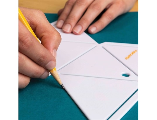 FISKARS - Couteau de poche 3d paper gems - modèle diamant