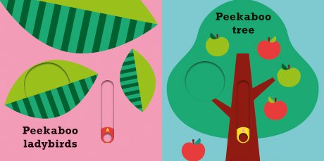 Peekaboo Bear - Peekaboo (Board book)