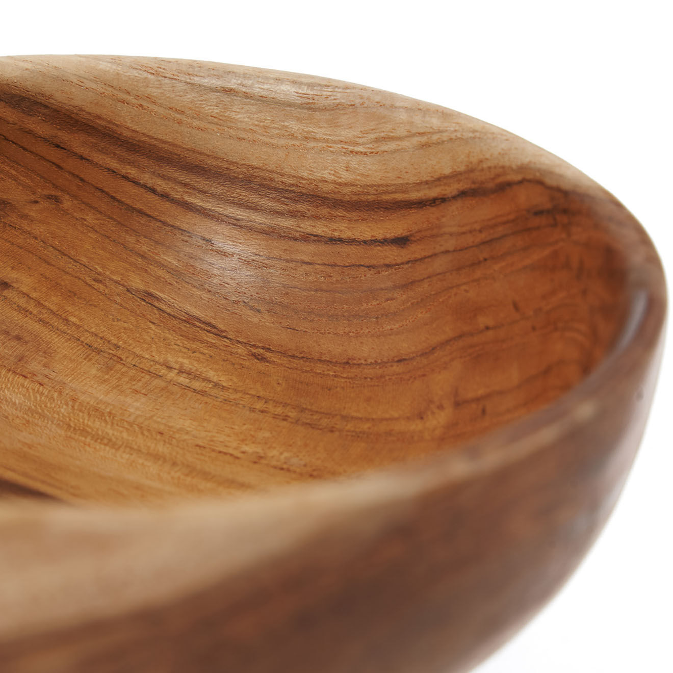 Bazar Bizar Petit bol en teck naturel - D.16xH.5 cm