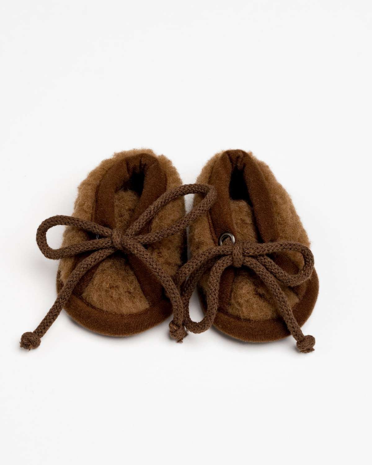 Ulltøfler i tykk ullfeece – 100% Merino