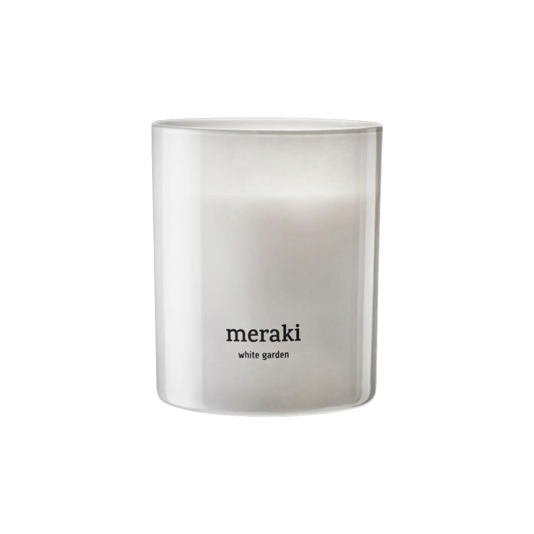 Meraki  Duftlys, White garden - 200g