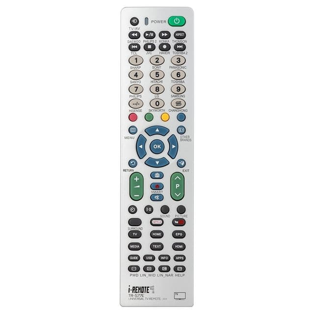 Fjernbetjening I-REMOTE TR577E Universal TV-fjernbetjeningsudskiftning