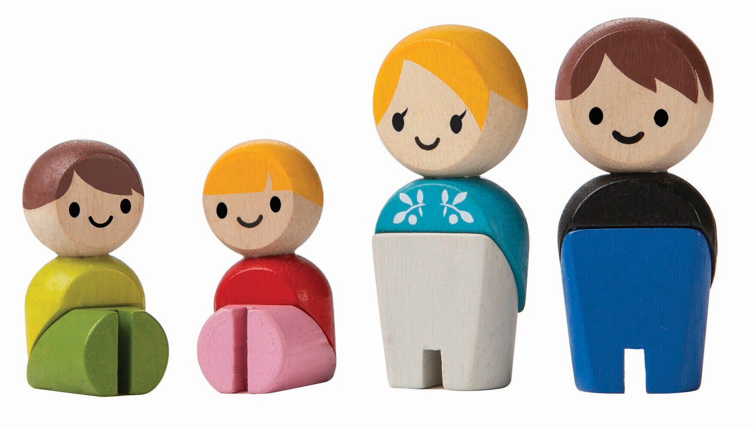 PlanToys Spielfiguren Famile ,Europa