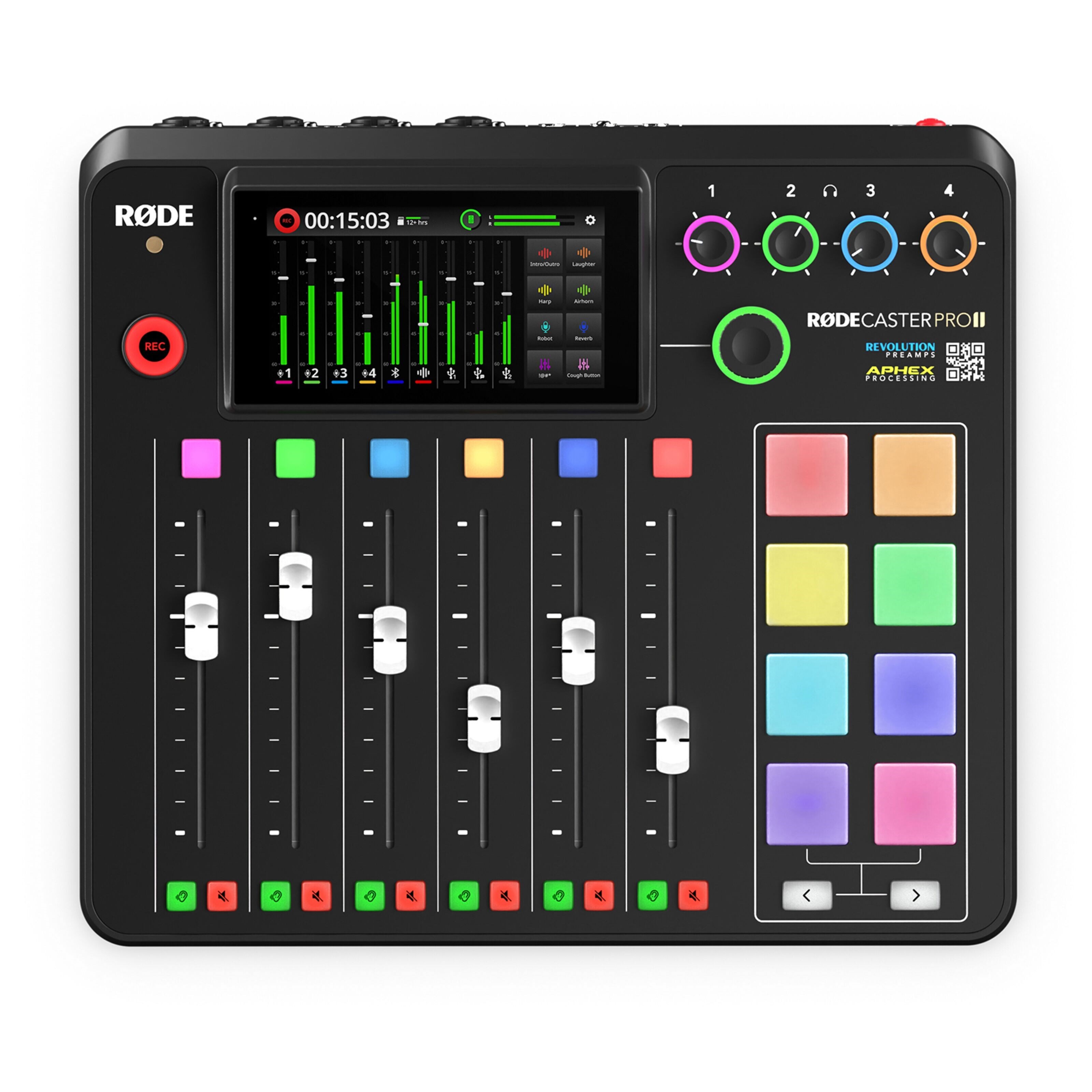 Rode Rodecaster PRO II Podcasting Bundle 4