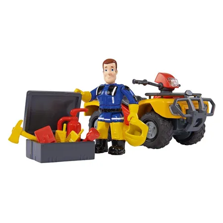 Simba Feuerwehrmann Sam Mercury-Quad mit Figur