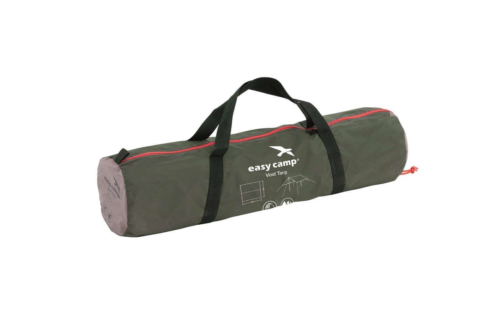 Easy Camp Void Tarp 300 x 300 x 200 cm dunkelgrün