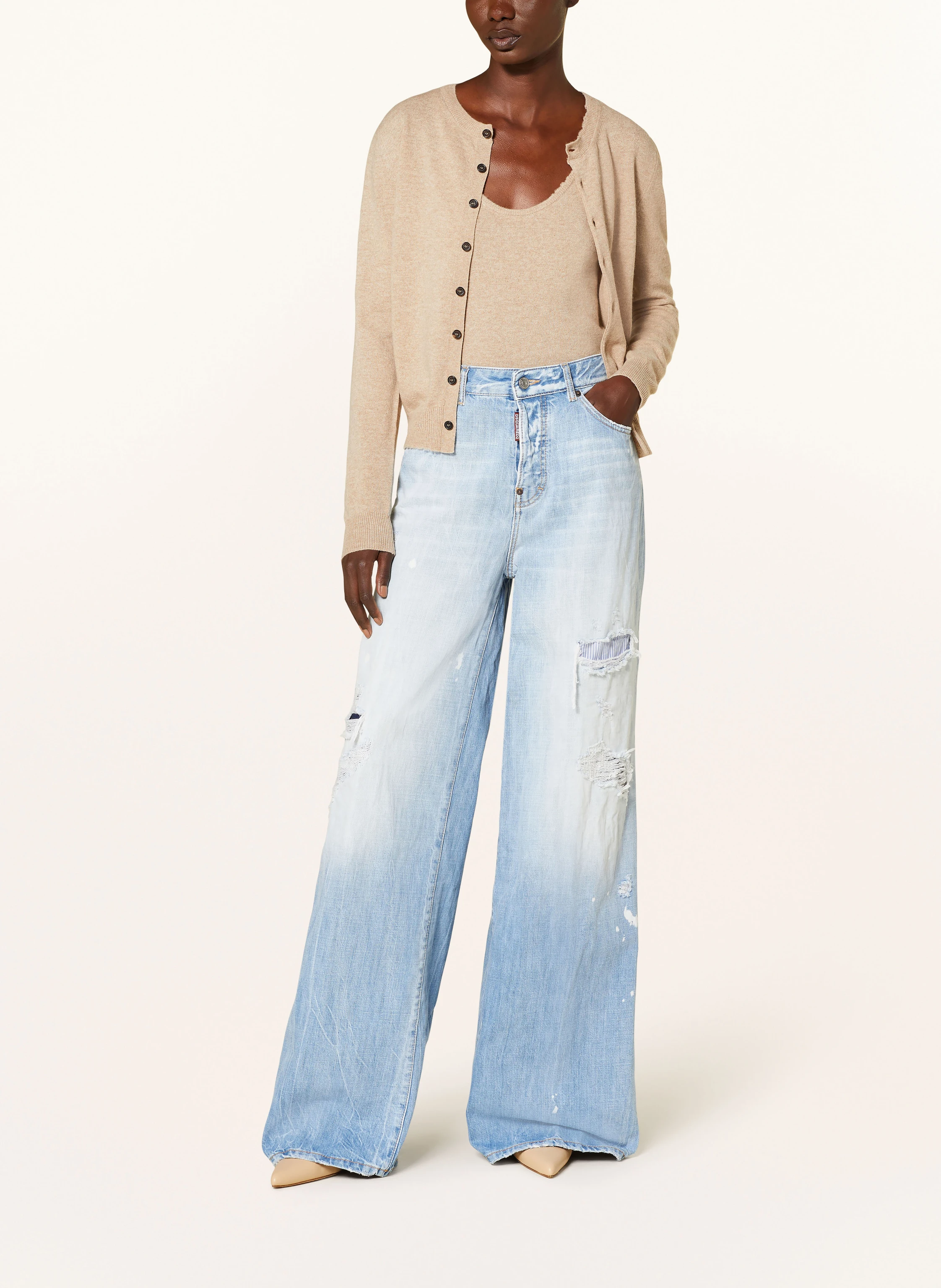 DSQUARED2 Boyfriend Jeans TRAVELLER