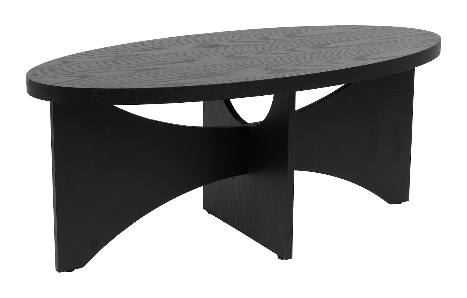 Borg sofabord 110x50cm. Sortbeiset eik finer