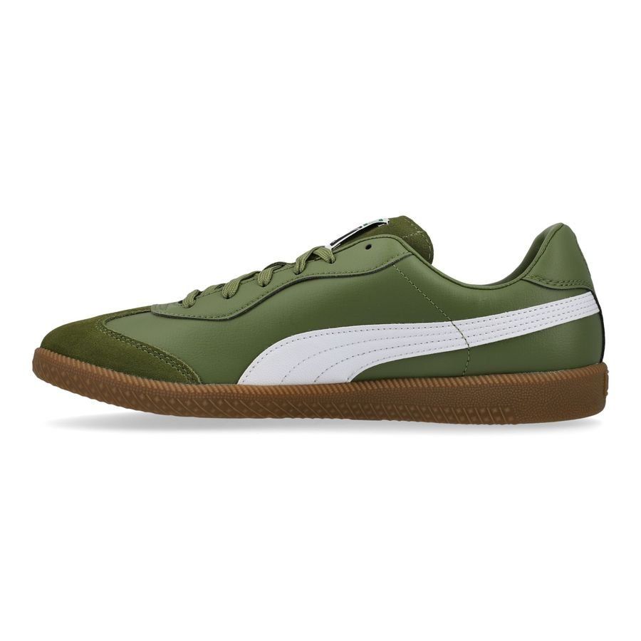 PUMA King 21 IT - Vert/Blanc