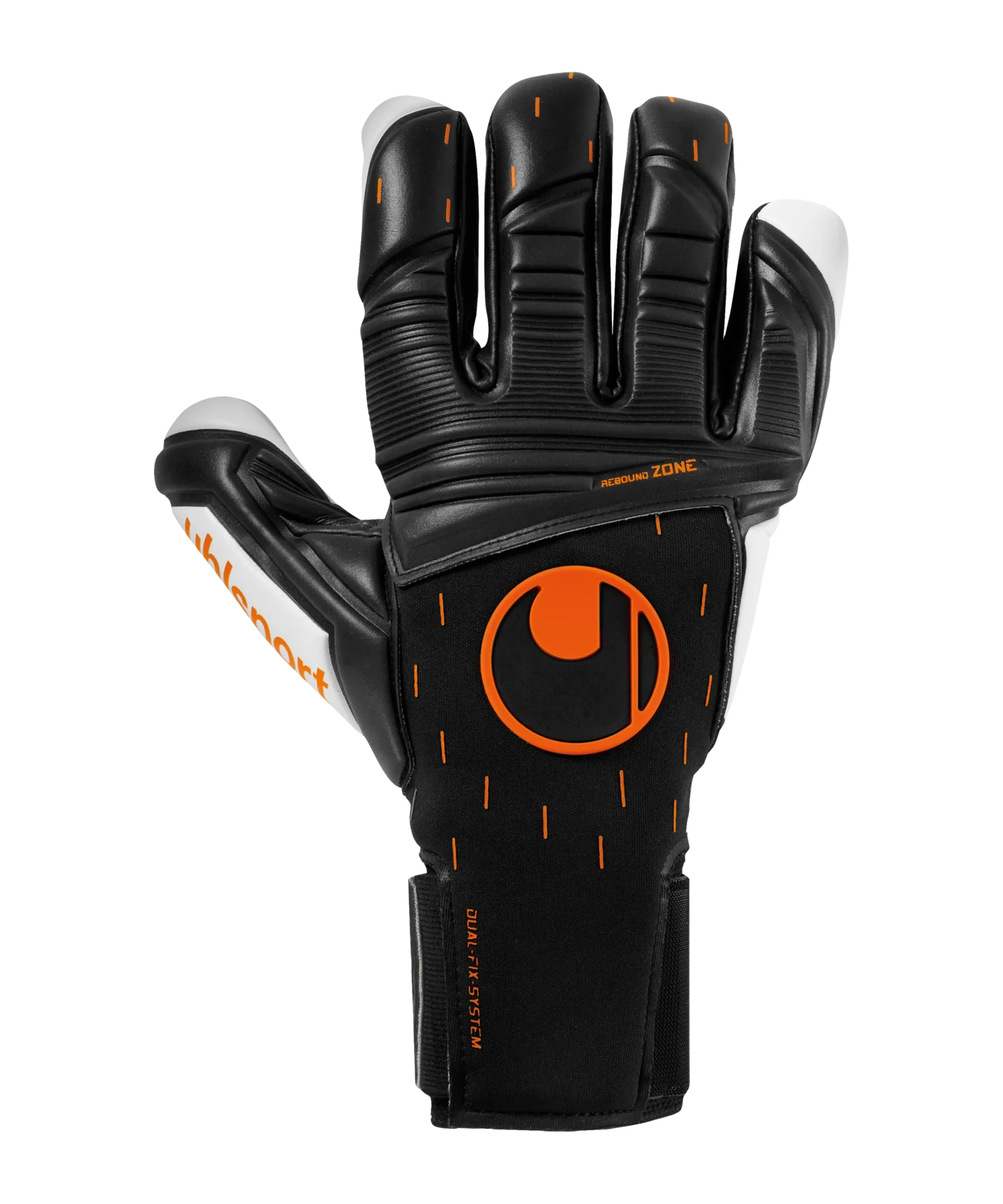 uhlsport Absolutgrip HN Speed Contact TW-Handschuhe Schwarz Weiss Orange F01