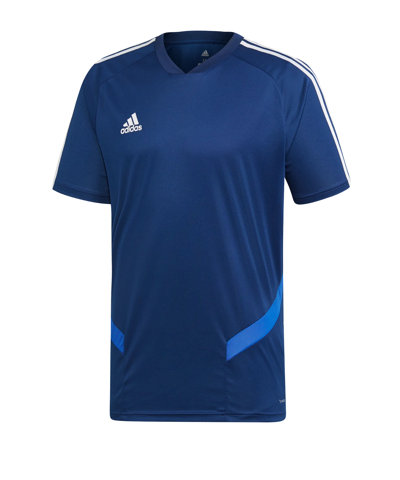 adidas Tiro 19 Trainingsshirt Dunkelblau Weiss