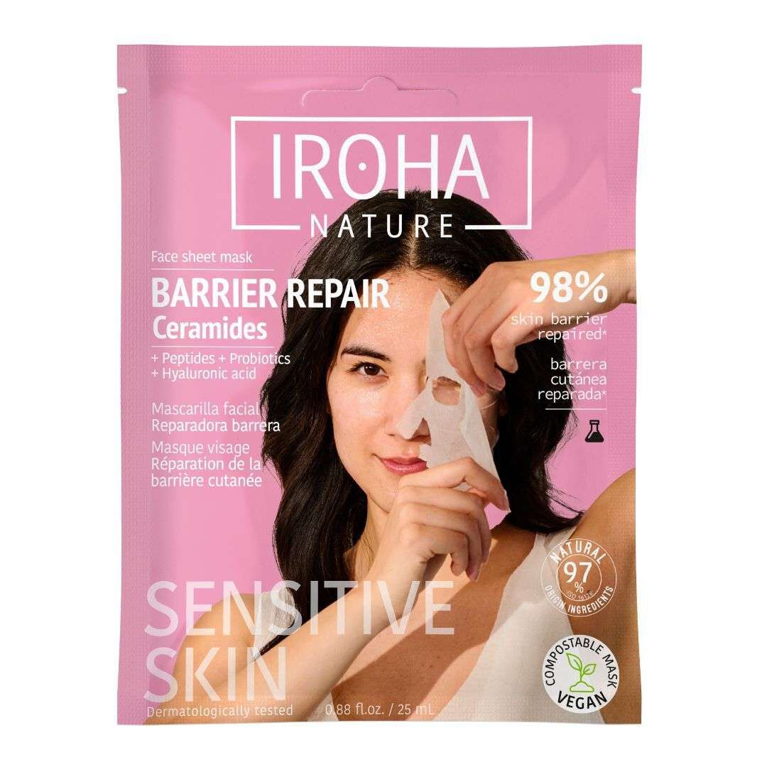 IROHA  Máscara Reparadora da Barreira Cutânea - 1un