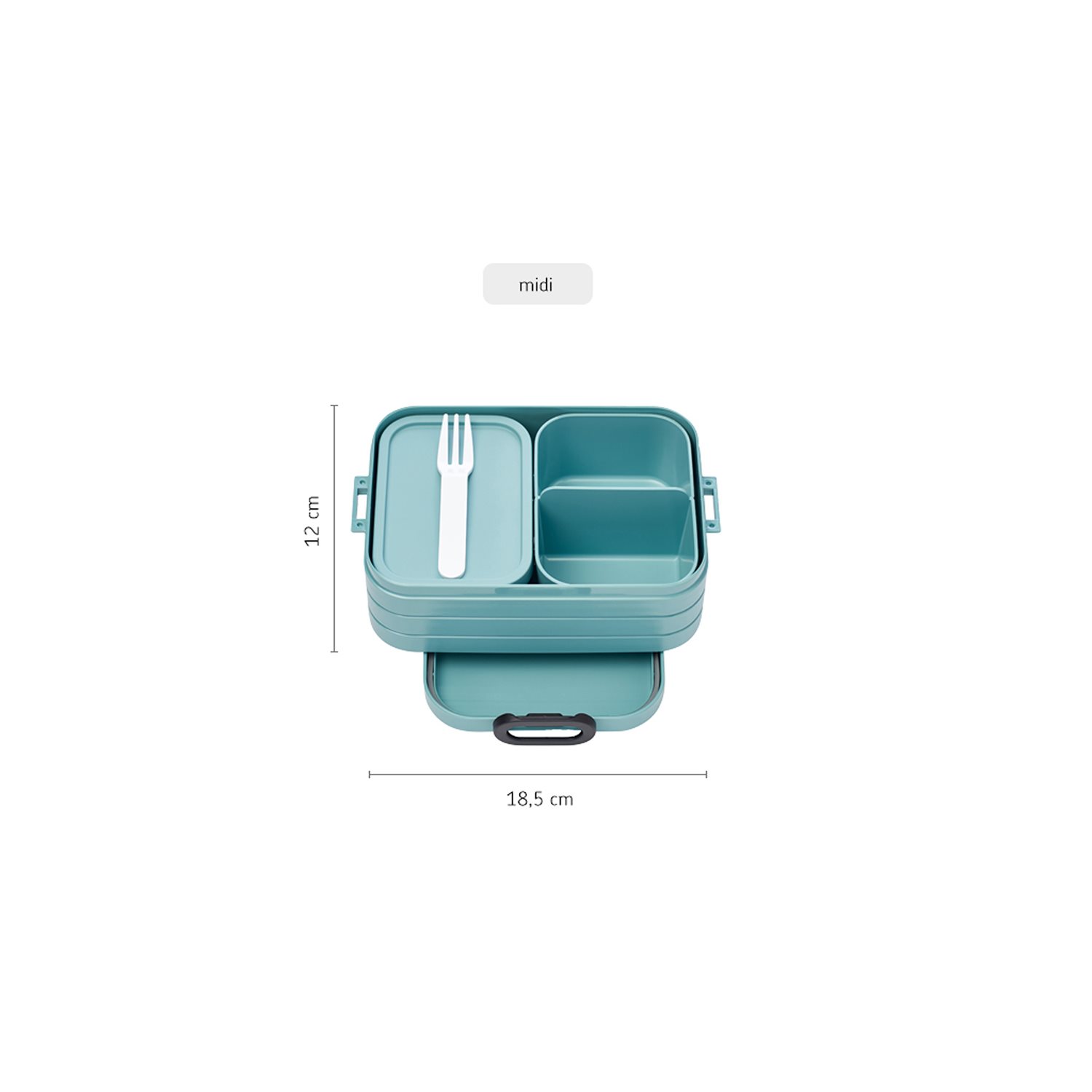 Mepal TAB Bento Lunch Box Medium nordic blue