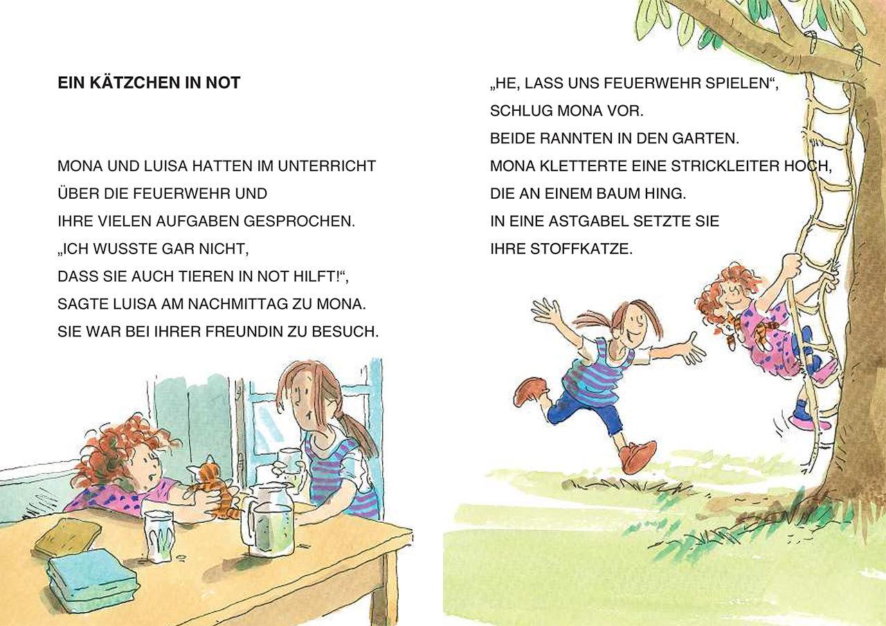 Leselöwen 2. Klasse - Feuerwehrgeschichten (Großbuchstabenausgabe)
