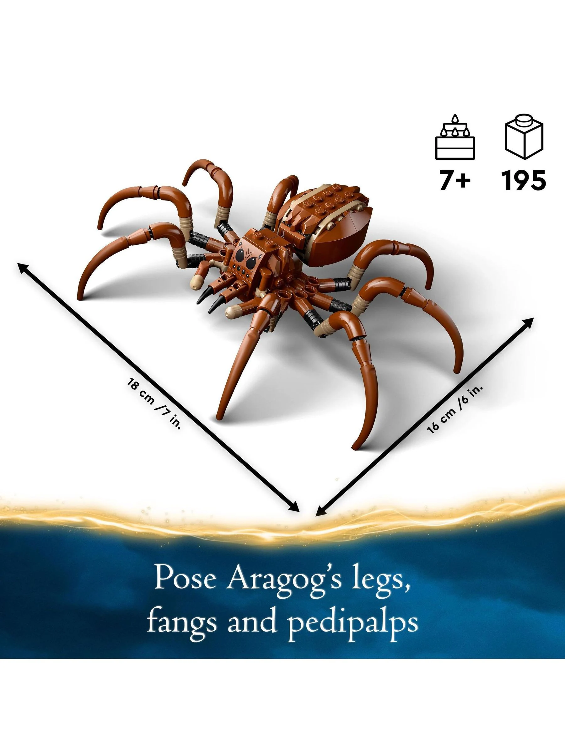 LEGO Harry Potter Aragog in the Forbidden Toy