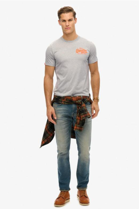 Superdry grijze heren t-shirt