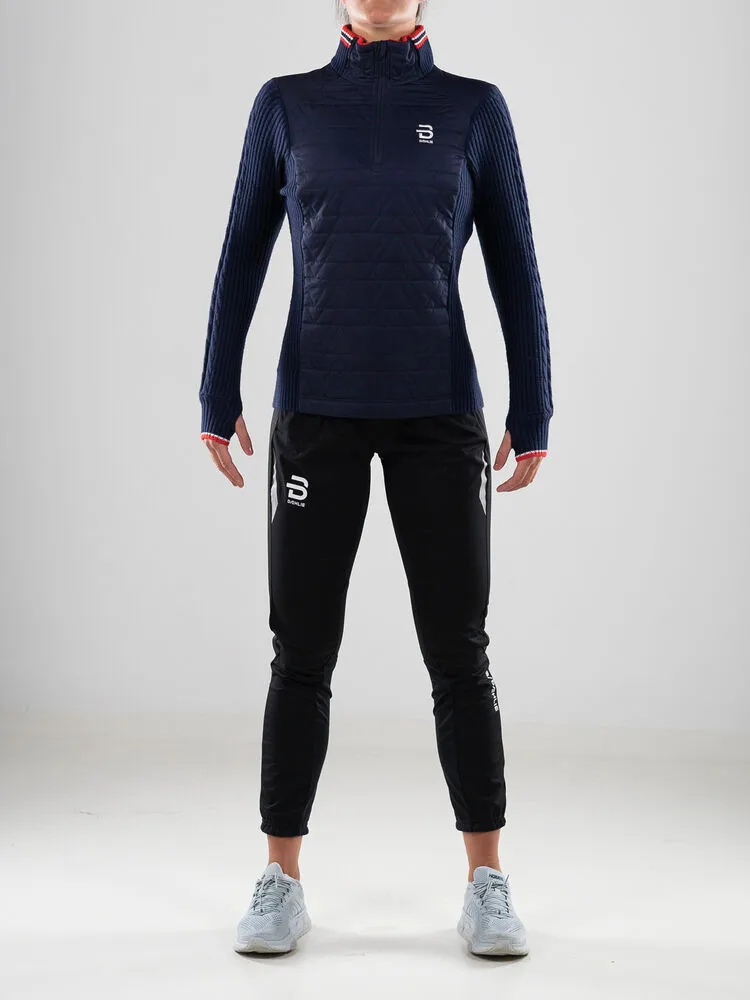 Dæhlie Women's Half Zip Comfy Evening Blue
