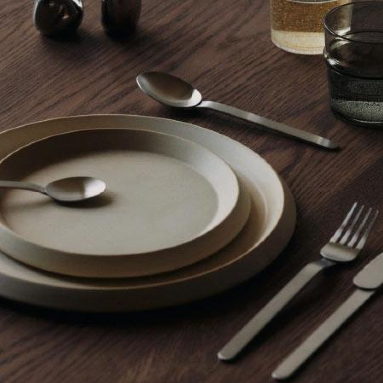 Ferm Living Stelo bestek set van 4 Stainless Steel