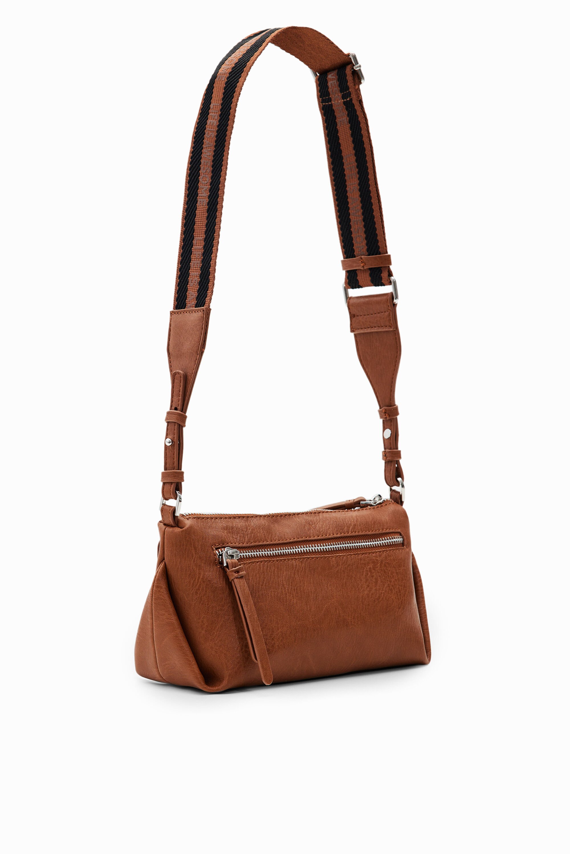 Sac à bandoulière demi-logo
