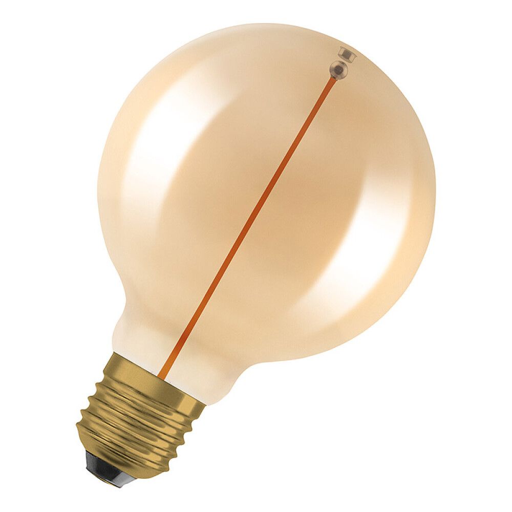 LYSPÆRE OSRAM VINTAGE 1906 LED GLOB E27 2,2W GULL