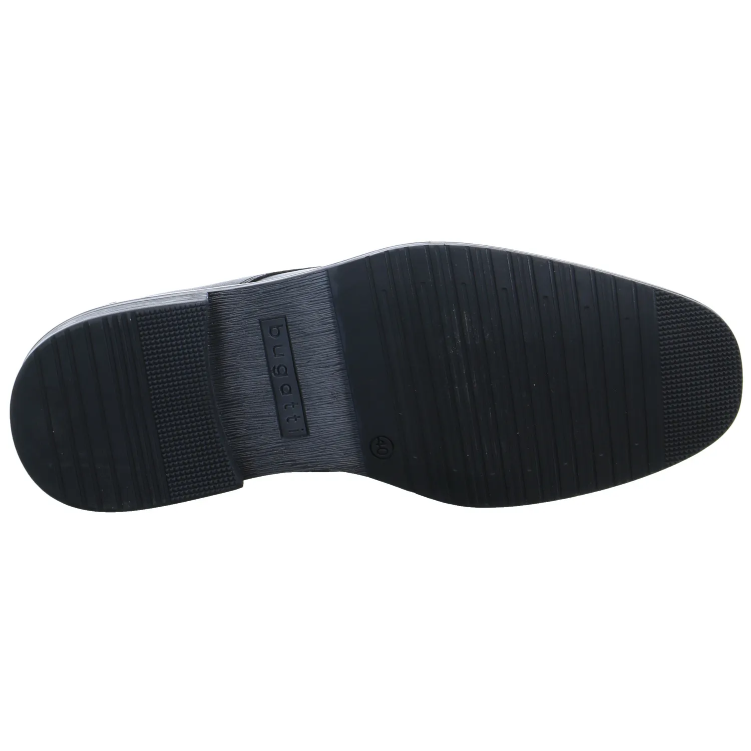 BUGATTI SHOES Halbschuh-City Schwarz Leder
