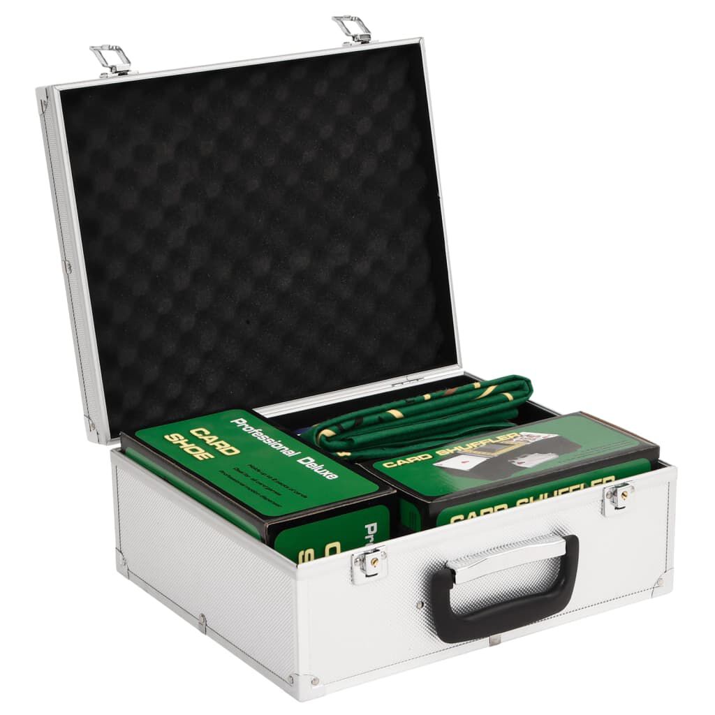 vidaXL Pokerchipset, 300 stuks, 11,5 g