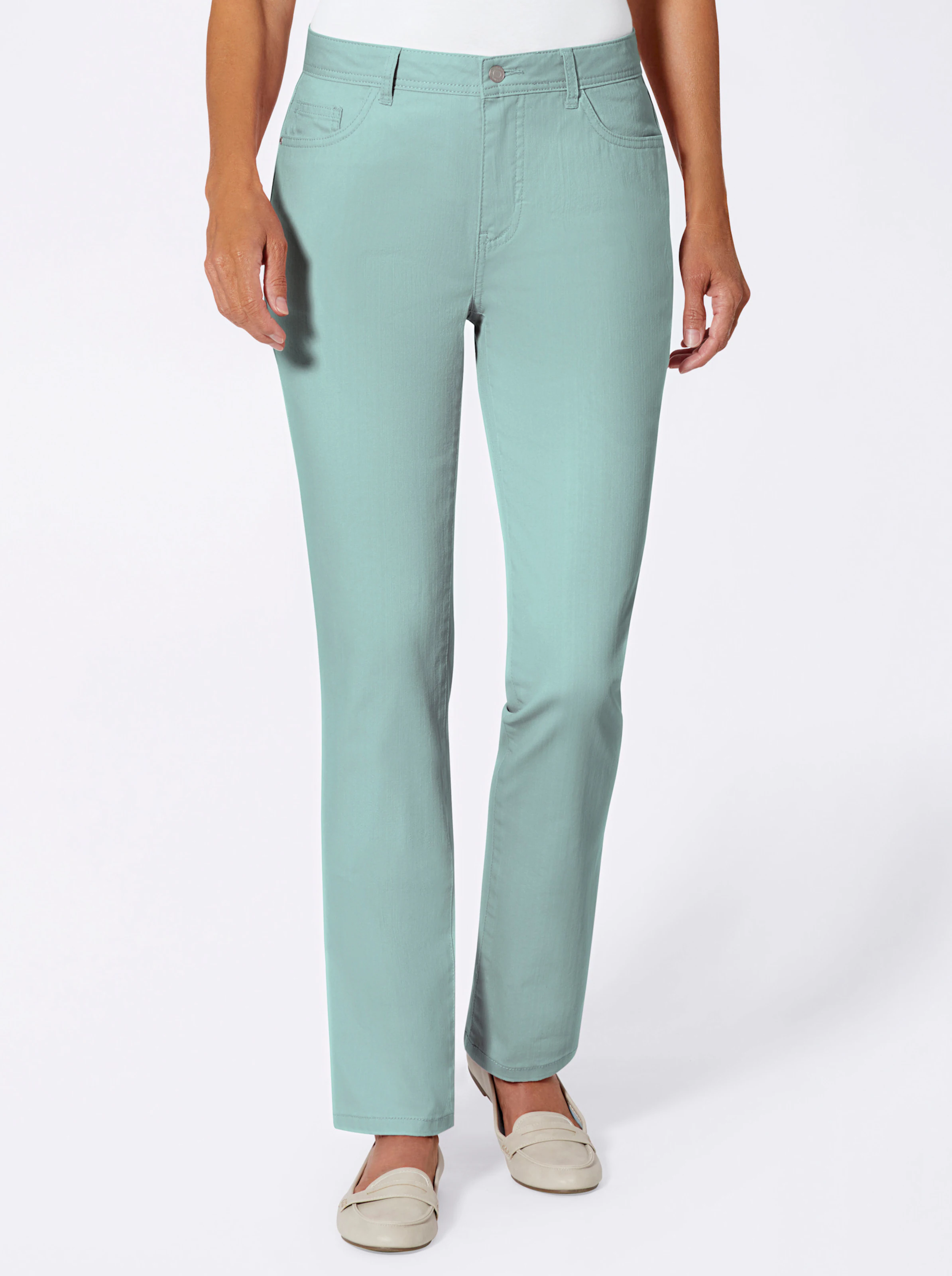 Jeans in mint
