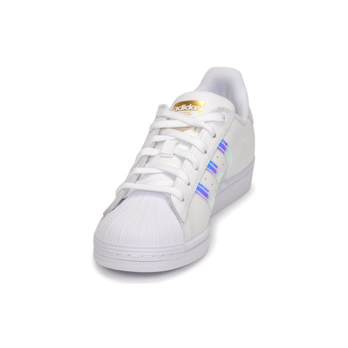 adidas Originals - SUPERSTAR W - Blanc / Iridescent