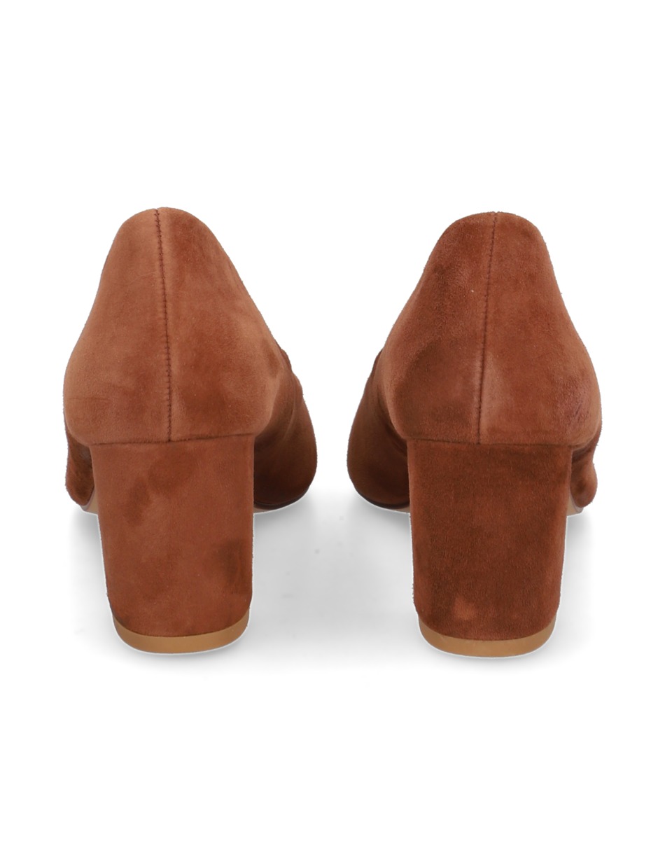 Veloursleder Pumps