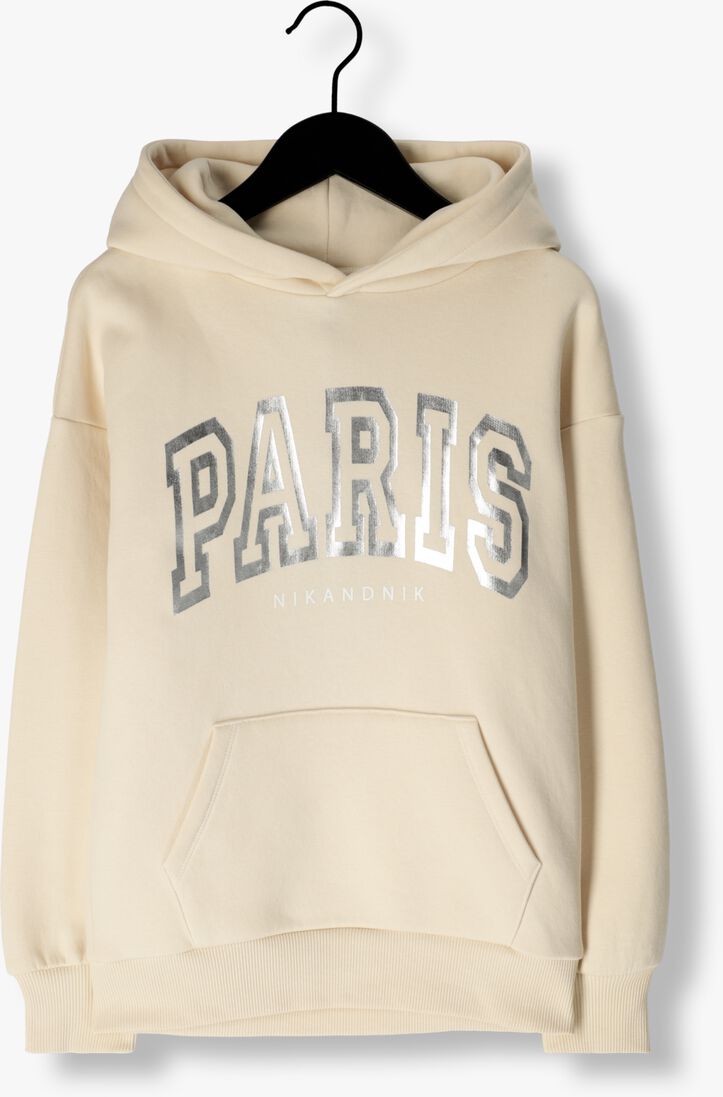 NIK & NIK beige nik & nik sweater paris hoodie