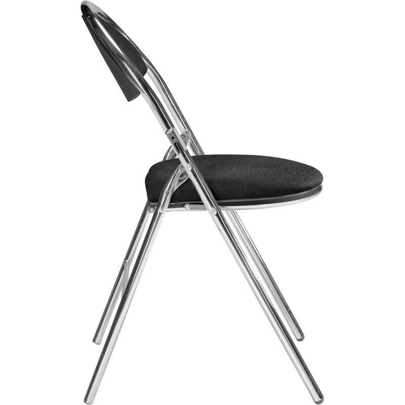 Chaises pliantes SUPER CONFORT - tissu non feu allumette piétement chrome