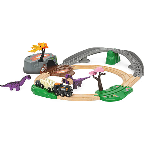 BRIO togbanesæt med dinosaurer 36094