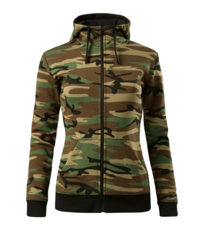 Malfini C20 - Sweatshirt Camo Zipper pour femme