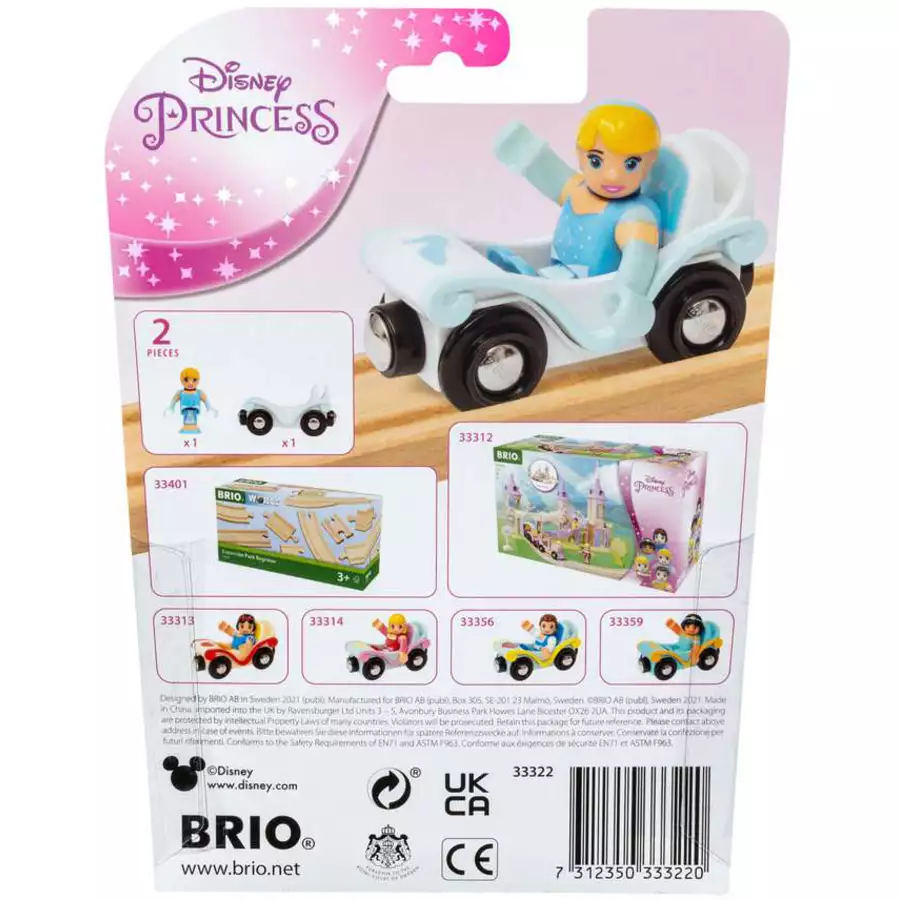 Brio BRIO  Princess Cinderella mit Waggon bunt