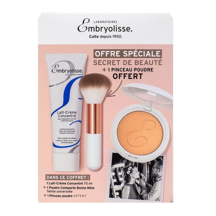 Coffret secret de beauté + 1 pinceau poudre offert