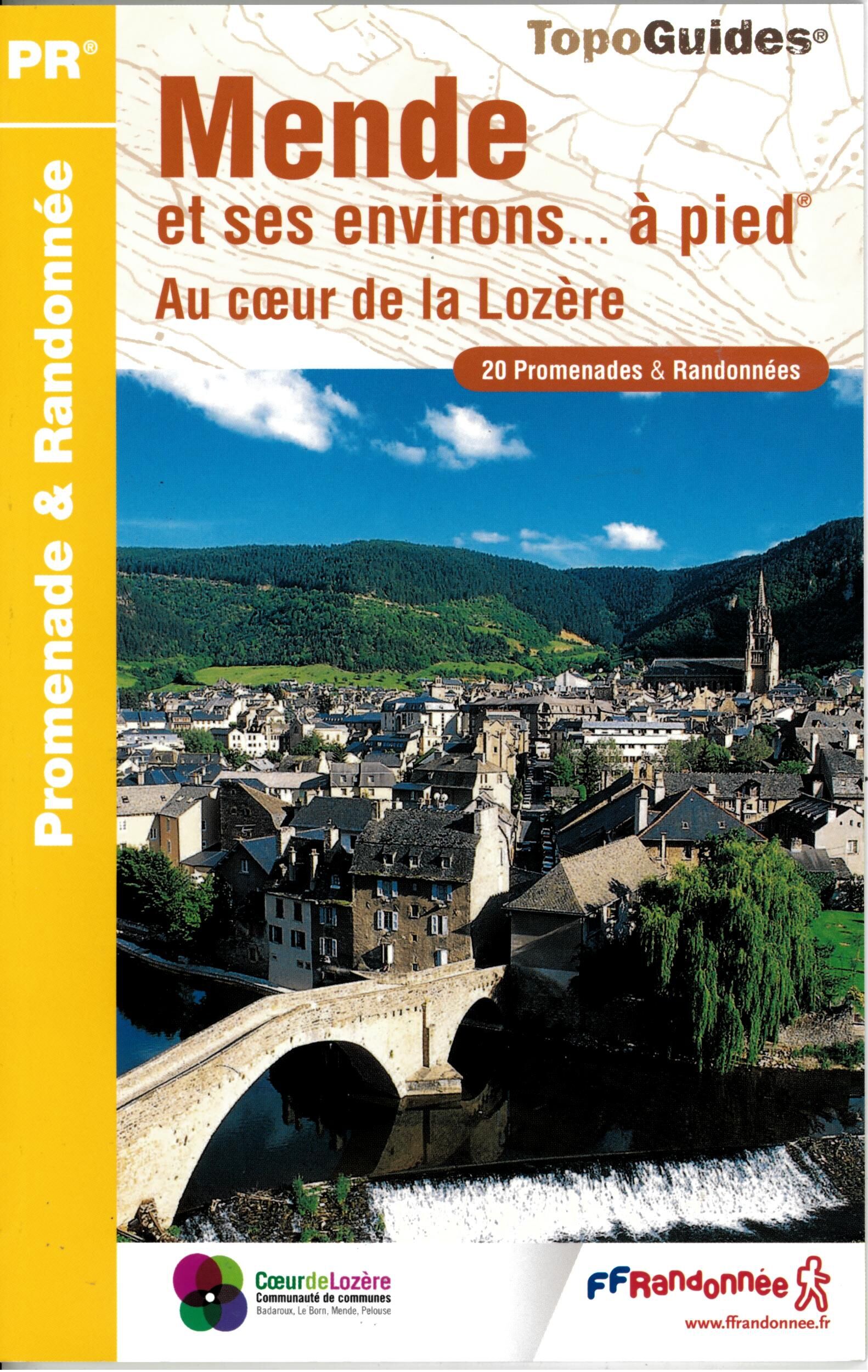 FFRP - P481 MENDE ET SES ENVIRONS A PIED FFRP