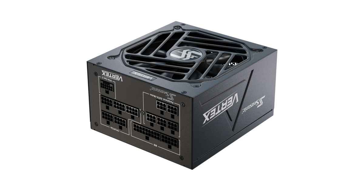 SeasonicVERTEX PX-850 modulaire 850 watt voeding   (Zwart, 1x 12V-2x6, 3x PCIe)
