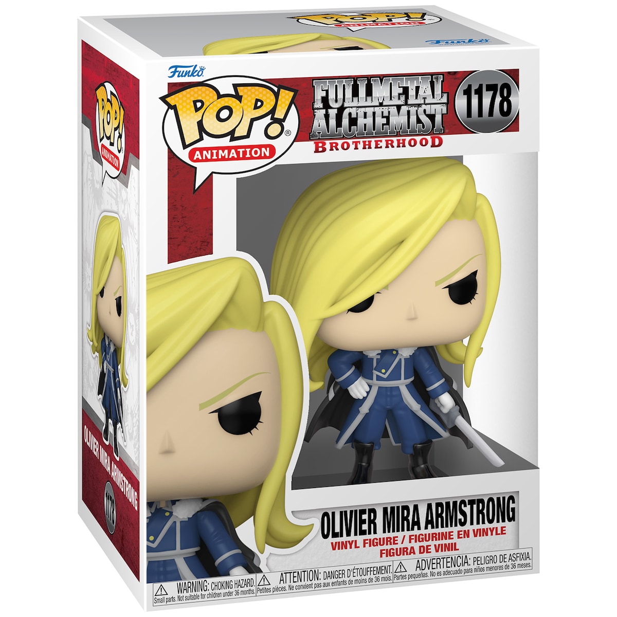 Funko Pop! Vinyl FMA: Brotherhood Olivier Armstrong figur
